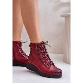 Step in style Bottes Modèle Savindria RMR23109A-2 Rouge - Entrez avec style 3