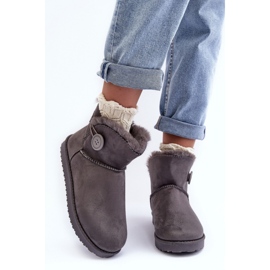 Bottes de neige pour femmes sur la plateforme Grey gris 1