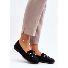 Step in style Mocassins Modèle Daphikaia LH62 Noir - Entrez avec style le noir 1