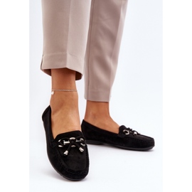 Step in style Mocassins Modèle Daphikaia LH62 Noir - Entrez avec style le noir 3