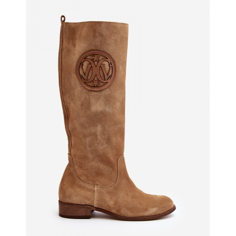 Step in style Bottes Modèle Zazoo 3367/2 Beige Daim - Entrez avec style 2