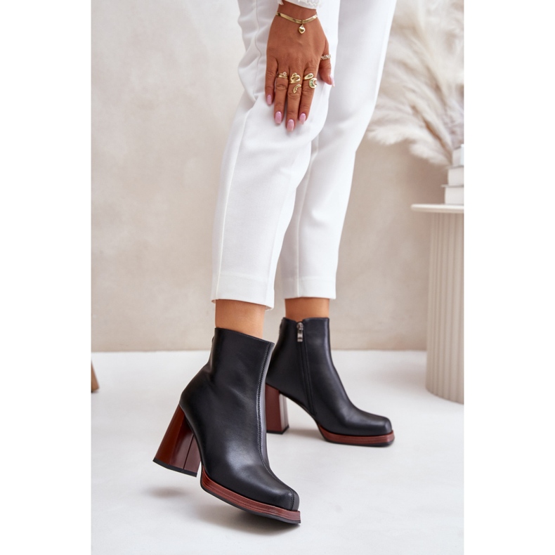 Step in style Bottes Modèle Da JC42-37 Noir - Entrez avec style le noir 1