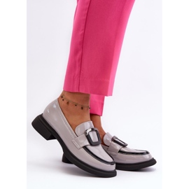 Step in style Mocassins Modèle Fidodia 63503 Gris - Entrez avec style 1