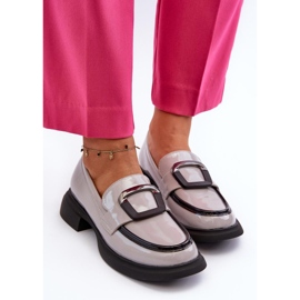 Step in style Mocassins Modèle Fidodia 63503 Gris - Entrez avec style 3