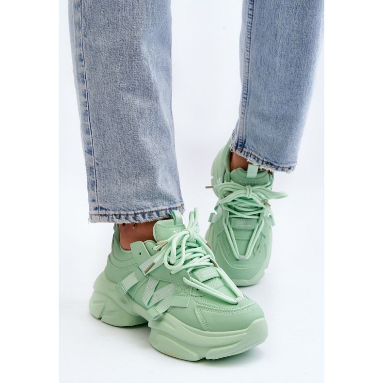 Step in style Chaussures de Sport Modèle Windamella LA269P Vert - Entrez dans le style 2