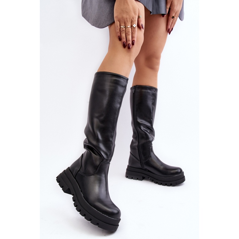 Step in style Bottes Modèle Beatrizia BC-305 Noir - Entrez avec style le noir 1