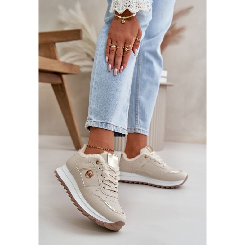 Step in style Chaussures de Sport Modèle Lerisas TL289A-8 Beige Clair - Entrez dans le style 2