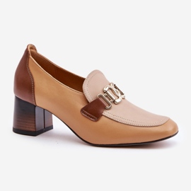 Step in style Escarpins Modèle Laura Messi 2861 Marron - Entrez avec style brun 2