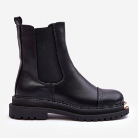 Step in style Bottines Chelsea Modèle Nialee 5182-8B Noir - Entrez avec style le noir 3