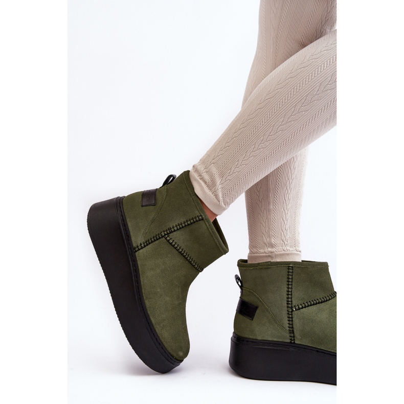 Step in style Bottes de neige Modèle Maciejka 06257-24 Olive - Entrez avec style vert 2