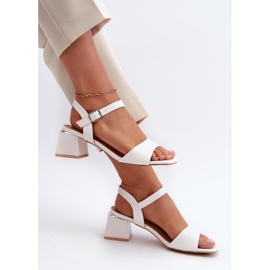 Step in style Sandales Modèle Leisha LT33-10 Blanc - Entrez avec style blanche 2