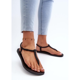 Step in style Sandales Modèle 26914 Ipanema Class Brilha Fem Noir - Entrez avec style le noir 3