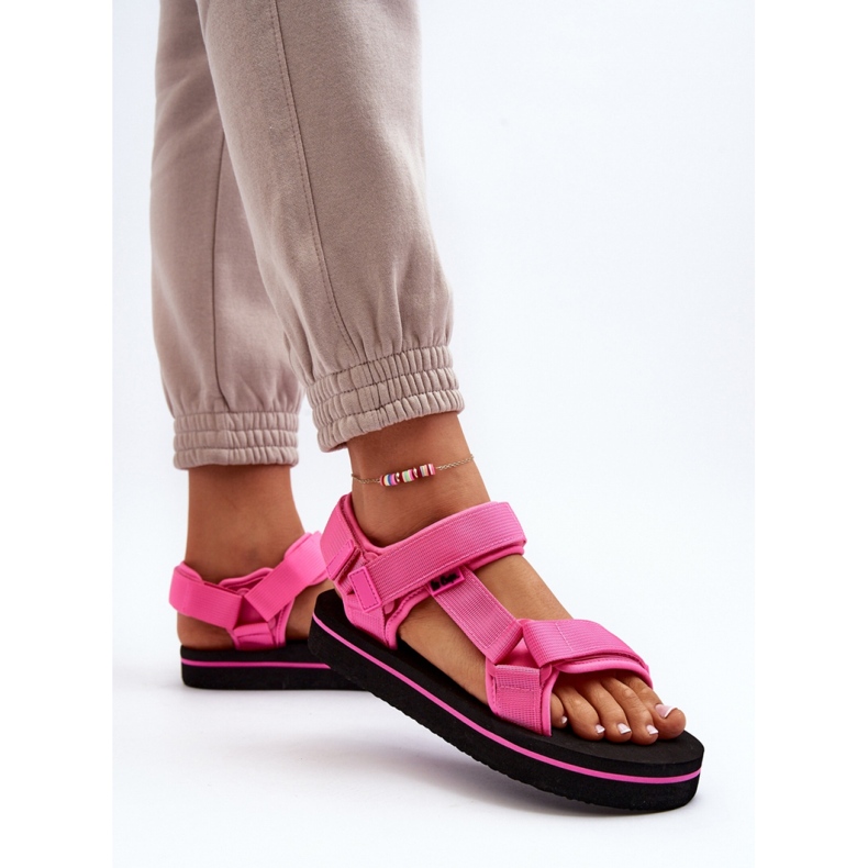 Step in style Sandales Modèle Lee Cooper LCW-24-05-2750L Fuchsia - Entrez avec style rose 1