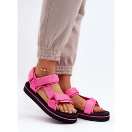 Step in style Sandales Modèle Lee Cooper LCW-24-05-2750L Fuchsia - Entrez avec style rose 2