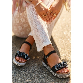 Step in style Sandales Modèle S.Barski HY056 Noir - Entrez avec style le noir 2