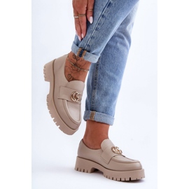 Step in style Chaussures Modèle Rosefalls 20153 Cuir Beige - Entrez avec style 1