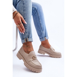 Step in style Chaussures Modèle Rosefalls 20153 Cuir Beige - Entrez avec style 2