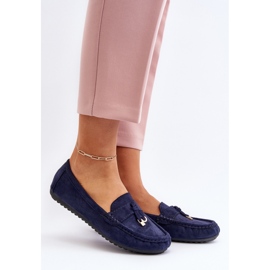 Step in style Mocassins Modèle Ontala N22-995 Bleu - Entrez avec style 1