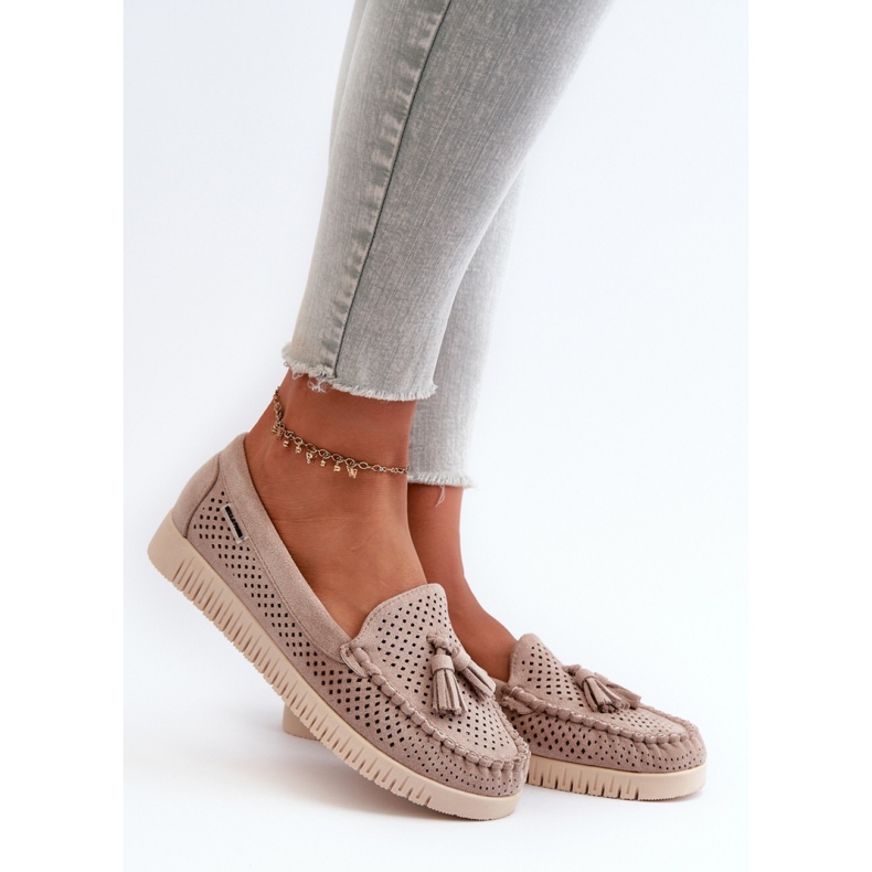 Step in style Mocassins Modèle Tinami HH503-8 Beige - Entrez avec style 1