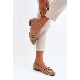 Step in style Ballerines Modèle Nestavia ASA222-1 Beige - Entrez avec style 2