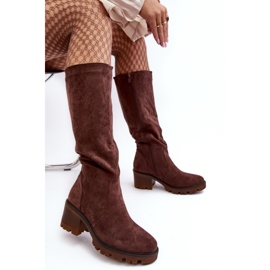 Step in style Bottes Modèle Beveta D8130 Marron Foncé - Entrez avec style brun 1