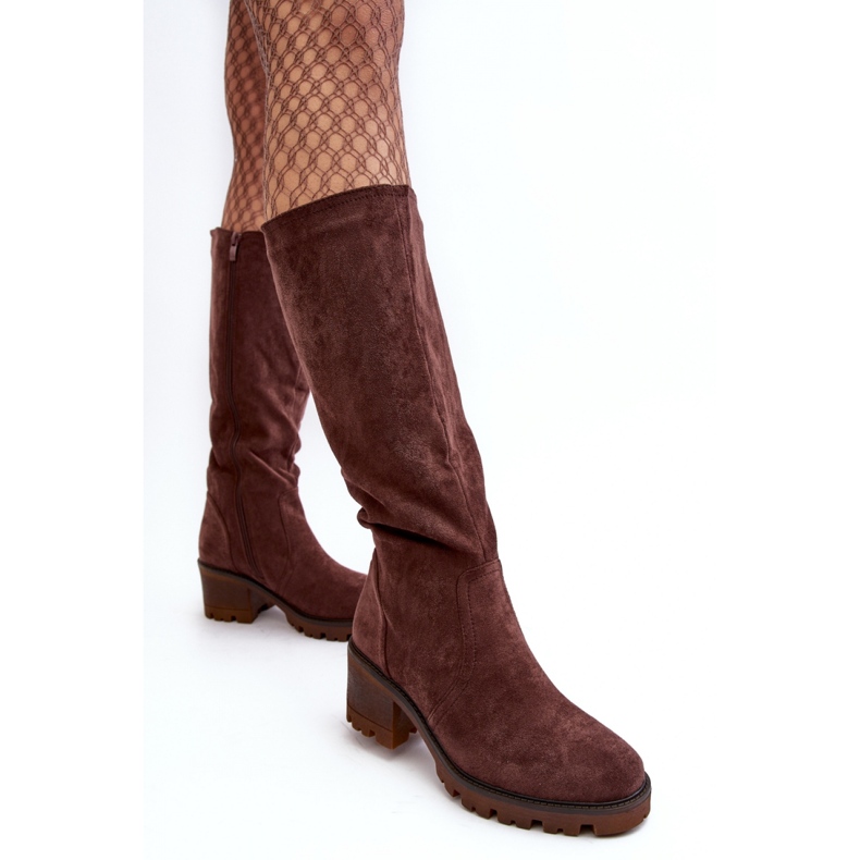 Step in style Bottes Modèle Beveta D8130 Marron Foncé - Entrez avec style brun 2