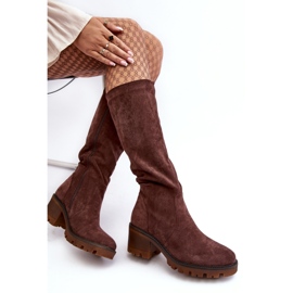 Step in style Bottes Modèle Beveta D8130 Marron Foncé - Entrez avec style brun 3