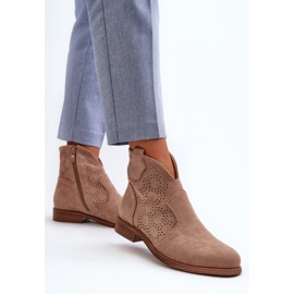 Step in style Bottes Modèle S.Barski HY66-151 Beige - Entrez avec style 2