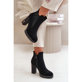 Step in style Bottes Modèle Verissae NS329P Noir - Entrez avec style le noir 1