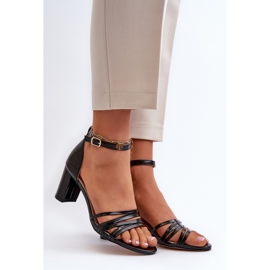 Step in style Sandales Modèle Enitia 24SD98-6768 Noir - Entrez avec style le noir 1