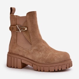 Step in style Bottes Modèle Bervena SZ103 Beige - Entrez avec style 2