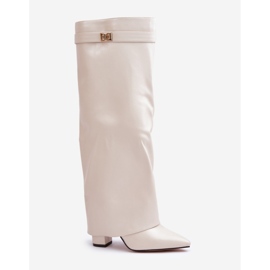 Step in style Bottes Modèle Avamora CLS-296 Beige Clair - Entrez avec style 2