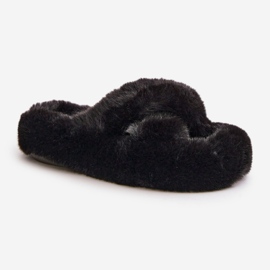 Step in style Chaussons Modèle Lavitera WSL-188 Noir - Entrez avec style le noir 2