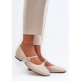 Step in style Ballerines Modèle Laura Messi 2774/254-109 Beige - Entrez avec style 1