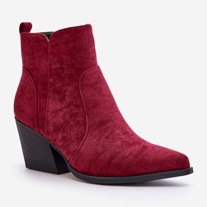 Step in style Bottes Modèle Virtris RQ491 Bordo - Entrez avec style rouge 2