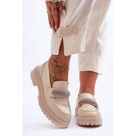 Step in style Mocassins Modèle Aricka 7961 Beige - Entrez avec style 1