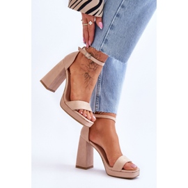 Step in style Sandales Modèle Merila LC-29 Beige - Entrez avec style 2