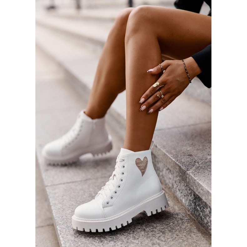 Step in style Bottes Modèle Obeena 9681A Blanc - Entrez avec style 1