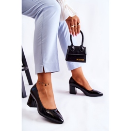 Step in style Escarpins Modèle Sergio Leone PB411 Noir Lakier - Entrez avec style 2