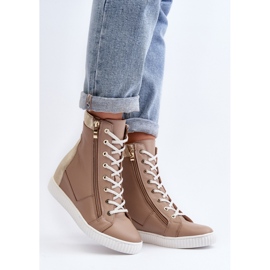 Step in style Baskets Modèle Zazoo 3081 Beige - Entrez avec style 1
