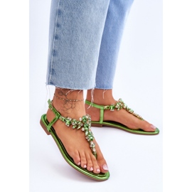 Step in style Sandales Modèle Lenisa H8-291 Vert - Entrez avec style 2