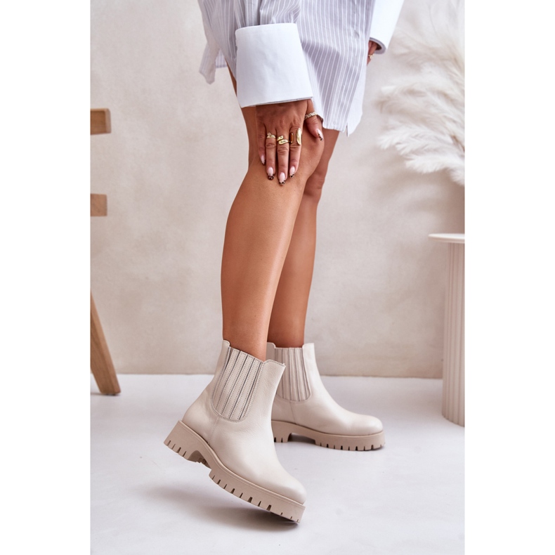 Step in style Bottes Modèle Lewski 3611 Beige Clair - Entrez avec style 1