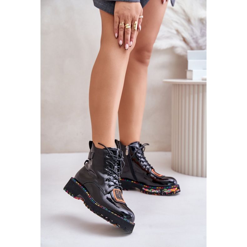 Step in style Trappers Modèle Artiker 55C0517 Noir - Entrez dans le style le noir 1