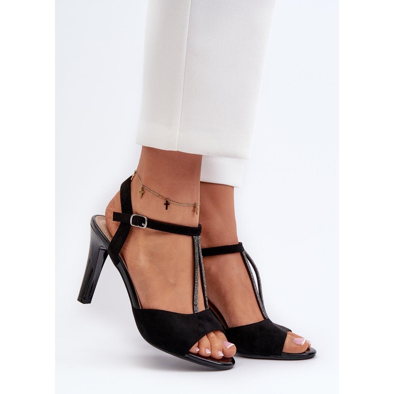 Step in style Sandales Modèle Sergio Leone SK924 Noir - Entrez avec style 1