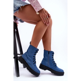 Step in style Bottes de travail Modèle Teflorna CLS-270 Bleu - Entrez avec style 1