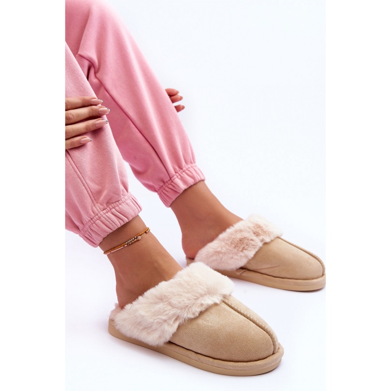 Step in style Chaussons Modèle Pinky BO-609 Beige Clair - Entrez avec style 1