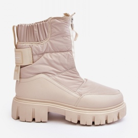 Step in style Bottes de neige Modèle Hixe 34635 Beige Clair - Entrez avec style 3