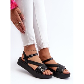 Step in style Sandales Modèle Zaxy LL285064 Noir - Entrez avec style le noir 1