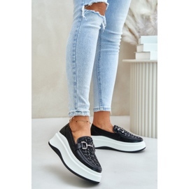 Step in style Mocassins Modèle Vinceza 89105 Noir - Entrez avec style le noir 1