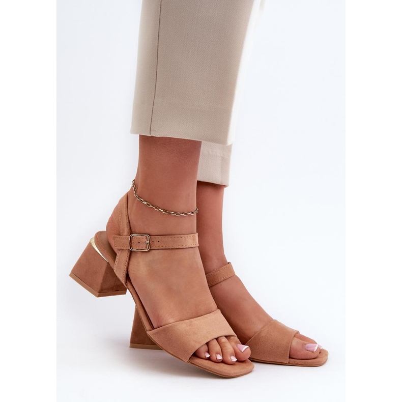 Step in style Sandales Modèle Leisha LT33-10 Camel - Entrez avec style brun 1